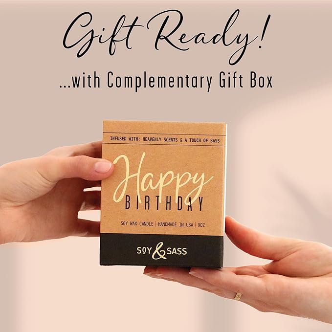 32nd Birthday Gifts for Women - 'Limited Edition 1993' Soy Candle, w/Champagne on Ice I 32 Birthday Gifts for Women I 32th Gift for Her Ideas I 9oz Reusable Jar, 50Hr Burn, Made in USA