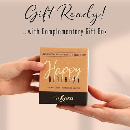 66th Birthday Gifts for Women - 'Limited Edition 1959' Soy Candle, w/Champagne on Ice I 66 Birthday Gifts for Women I 66th Gift for Her Ideas I 9oz Reusable Jar, 50Hr Burn, Made in USA