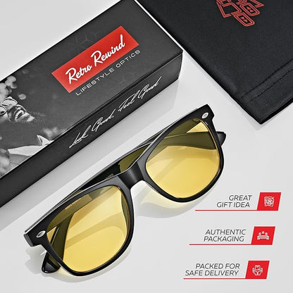 Retro Rewind Polarized Sunglasses for Men and Women - UV Protection Classic Sun Glasses