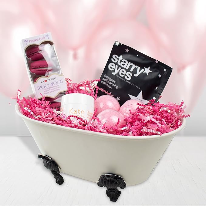 MagicWater Crinkle Cut Paper for Gift Baskets - 2LB - Diamond Strawberry - Perfect for Shredded Paper Filler, Basket Filler, Gift Boxes, Bridesmaid Gifts, Christmas Stuffers & More – For All Occasions