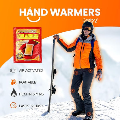 Hand Warmers Disposable 700/500/375/240/175/125/90Pcs, Long-Lasting Up to 12 Hours for Warm Body, Safe Portable Hand Warmers for Foot, Heater for Camping, Fishing, Winter