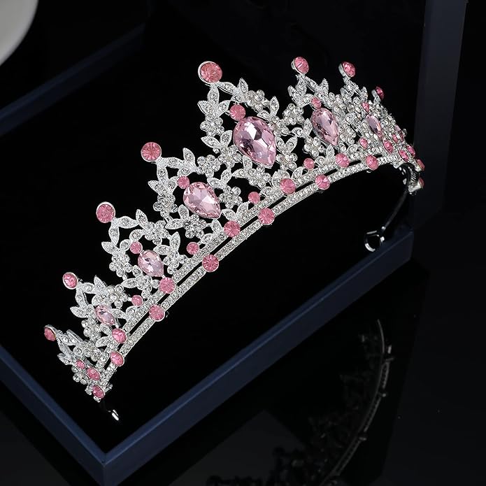 Kamirola - Queen Crown and Tiaras Princess Crown for Women and Girls Crystal Headbands for Bridal, Princess for Wedding and Party（01）