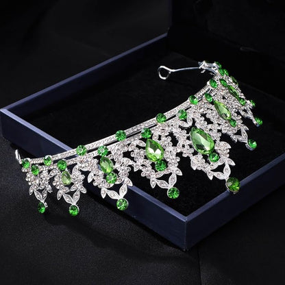 Kamirola - Queen Crown and Tiaras Princess Crown for Women and Girls Crystal Headbands for Bridal, Princess for Wedding and Party（01）