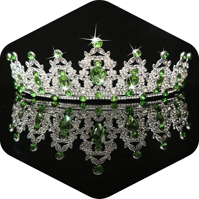Kamirola - Queen Crown and Tiaras Princess Crown for Women and Girls Crystal Headbands for Bridal, Princess for Wedding and Party（01）