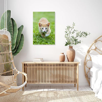 DBLAKI Personalized Custom Canvas Prints - Custom Framed Canvas Prints With Your Photos,Printed Photo To Canvas Wall Art Ideal for Home Decor Gifts Keepsakes 20" x30"