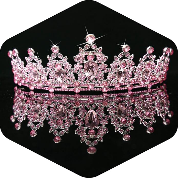 Kamirola - Queen Crown and Tiaras Princess Crown for Women and Girls Crystal Headbands for Bridal, Princess for Wedding and Party（01）