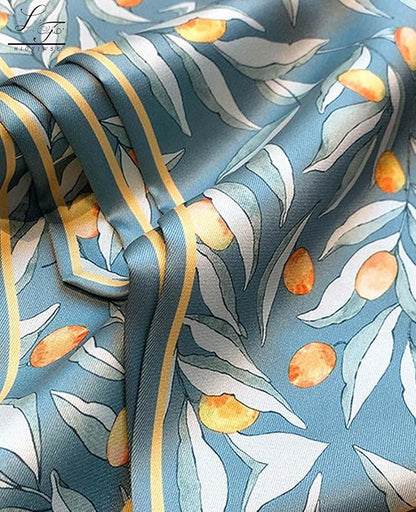 Head Scarf Hair Neck Scarves For Women Purse Bag Scarfs For Handbags Silky Long Thin Satin Headscarf Fashion