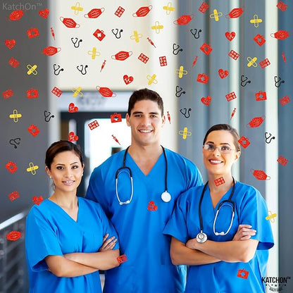 KatchOn, Glitter Nurse Graduation Confetti - Pack of 1000 | Nurse Confetti for table | Nurse Party Decorations, Medical Grad Decorations | Graduation decorations 2025