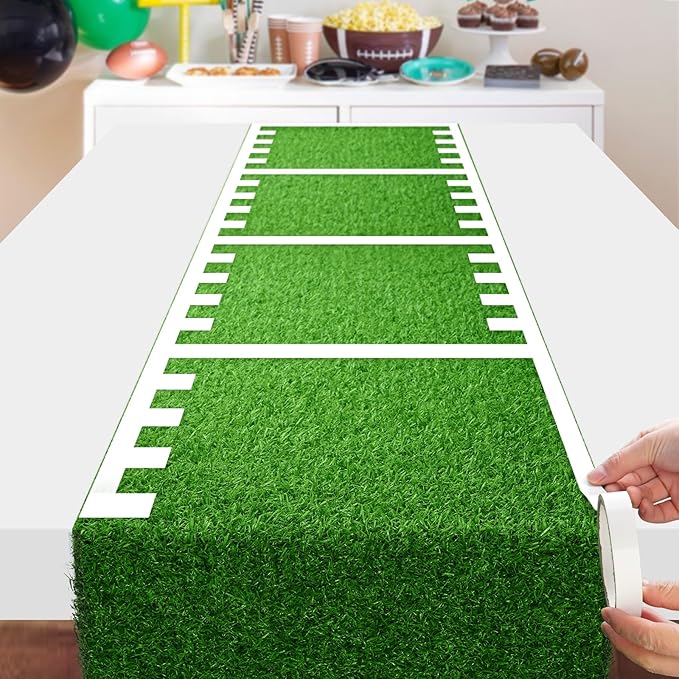 Grass Table Runner, 12" x 48" Easter Table Runner, Easte-Table- Decorations-Indoor, Fake Grass Decor: No Shedding & No Mess, Turf Table Tunner for Easter, Golf, Football, Birthday, Wedding Parties