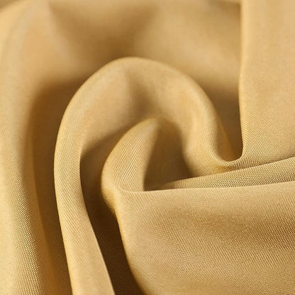 Cloth Napkins 17x17 inch Washable Polyester Dinner Napkins Soft Table Napkins for Wedding Party Dining Banquet(Gold,50PCS)