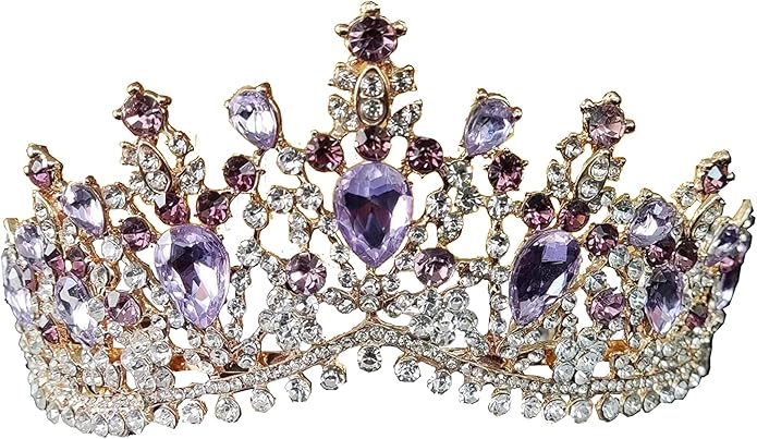 Vintage Baroque Crown Tiara Diadem Wedding Crystal Rhinestone Crown And Tiaras Bridal Hair Jewelry Wedding Hair Accessories