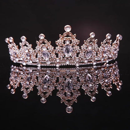Kamirola - Queen Crown and Tiaras Princess Crown for Women and Girls Crystal Headbands for Bridal, Princess for Wedding and Party（01）