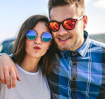 Eyegla 8/12/18 Pack Neon Sunglasses Bulk Colorful Multipack Party Sunglasses Retro Glasses Party Favor for Adult Men Women