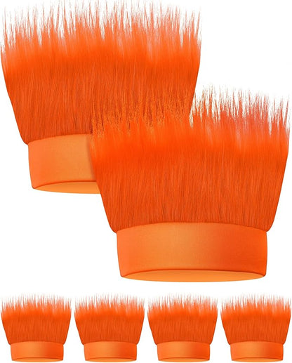 Taiyin 6 Pcs Hairy Headband Costume Headband Crazy Hair Wig Accessories Party Decoration Women Men