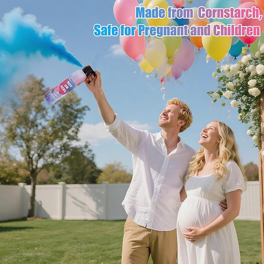 1 Pack Blue Gender Reveal Powder for Baby Boy, Color Powder or Dust for Gender Announcement Idea, Baby Shower Decoration, Supply, Party