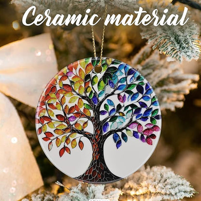 Tree of Life Ornament, Christmas Ornaments: Christmas Tree Decorations, Holiday Decor, Stocking Stuffers, Gift Ideas, Xmas Gift, Housewarming Gifts & Gifts for Friends and Family