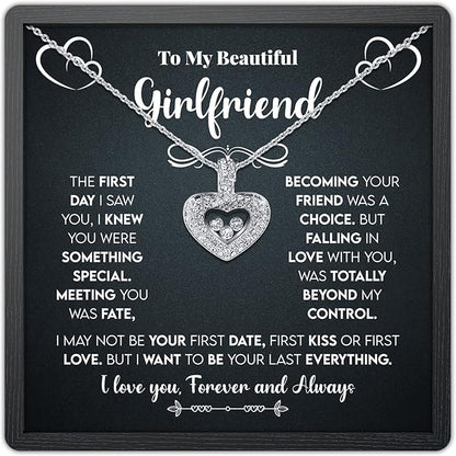 TRYNDI To My Wife Necklace from Husband - Soulmate, Girlfriend, Fiance Gift for Anniversary, Birthday, Christmas, Valentine's Day, Mother's Day - Romantic Wife Christmas Gift ideas