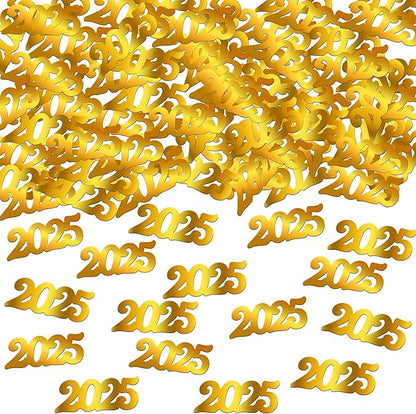 KatchOn, Gold Graduation Confetti Class of 2025 - Pack of 500 | Shiny 2025 Confetti | Gold Graduation Decorations 2025 | graduation Table Decorations 2025 | Table confetti, Class of 2025 Decorations