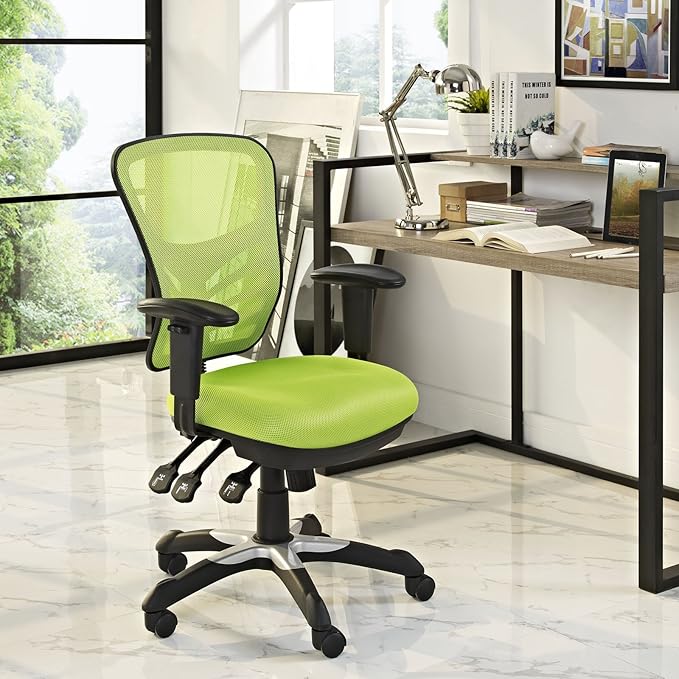Modway Articulate Ergonomic Mesh Office Chair in Green