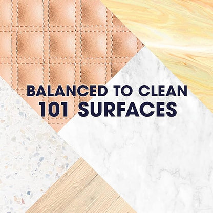 Pledge pH-Balanced Multisurface Spray, Gently Clean 101 Surfaces, Remove Dust and Messes, No Residue - Rainshower Scent, 9.7oz, Pack of 3