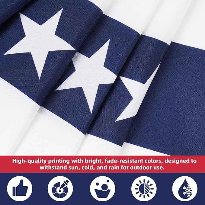 1.5x3 Ft American Pleated Fan Flag Decoration, Patriotic Half Fan Bunting flag Banner for 4th of July, Memorial Day & Independence Day, Indoor Outdoor Window Garden Fence balcony Porch Yard Decor(type 1)