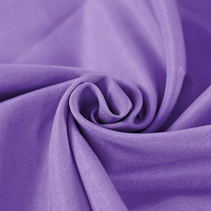 Cloth Napkins 17x17 inch Washable Polyester Dinner Napkins Soft Table Napkins for Wedding Party Dining Banquet(Purple,12PCS)