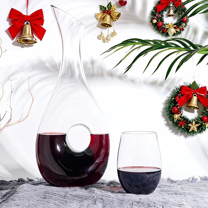 FOCUSLINE 20 Pack 16 Oz Plastic Wine Glasses, Stemless Plastic Wine Cups Heavy Duty, Unbreakable Disposable Wine Glasses for Wedding or Party