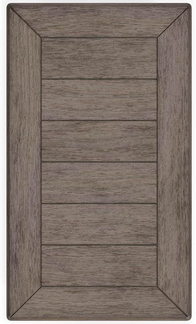 Signature Design by Ashley Bolanburg Chairside End Table With Charging Station, Two-Tone Wood Accent Table With Drawer Storage, Plank Top Design for Living Room or Bedroom, Antique White