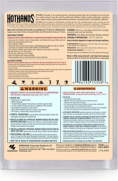 HotHands Adhesive Body Warmer (40 count)
