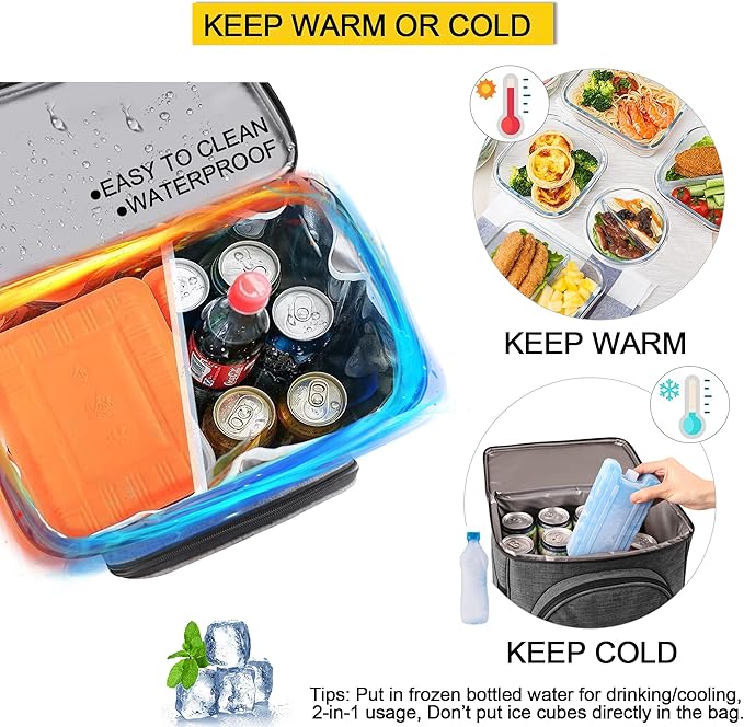 Picnic Backpack & Accessories - Picnic Set for 2 Person with 2 Insulated Cooler Compartment, Lightweight Blanket and Cutlery Set, Perfect for Wedding Gifts for Couples and Bridal Shower Gifts