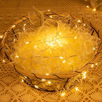 Solar String Lights for Outside,200FT 600 LEDs Solar Fairy Lights,Waterproof 8 Modes Button Outdoor String Light for Patio Garden Backyard Tree Wedding Christmas,Silver Wire,Warm White