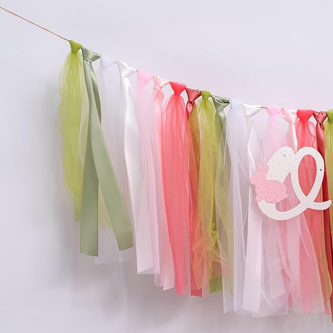 Bunny High Chair Banner 1st Birthday - Some Bunny Is One High Chair Banner, Easter Rabbit First Birthday Decorations for Party, Smash Cake, Photo Props