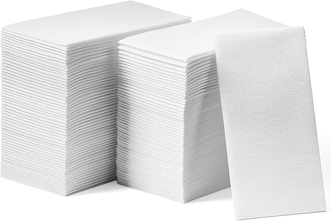 5000-Pack Disposable Guest Towel Paper Napkin - Disposable Cloth-Like Guest Towels - Soft And Absorbent Tissue Paper For Kitchen, Bathroom, Party, Wedding, Or Event