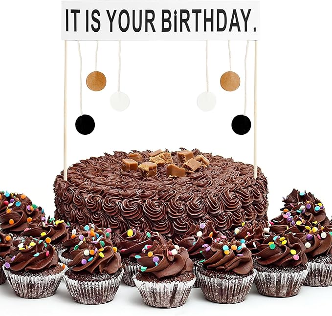 The Office Birthday Decoration Cake Topper, Office Prank Party Birthday Banner Toppers, Office Theme Party Merch (1)