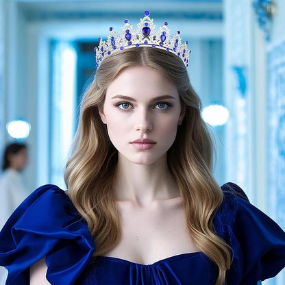 Kamirola - Queen Crown and Tiaras Princess Crown for Women and Girls Crystal Headbands for Bridal, Princess for Wedding and Party（01）