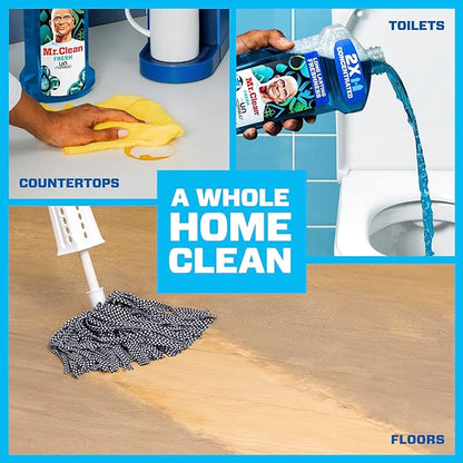 Mr. Clean 2X Concentrated Multi Surface Cleaner with Unstopables Fresh Scent 41 fl oz