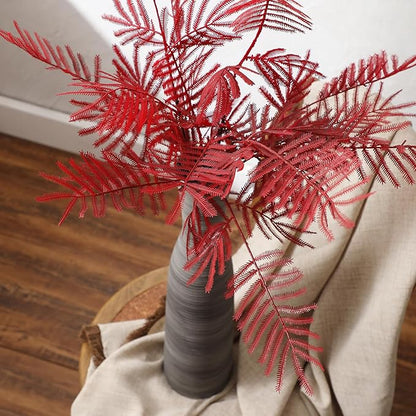 ALMA Black Skinny Tall Vase for Floor, 16'' Boho Gray Vase for Pampas Grass Dried Flower Bouquet, Decoratived Ceramic Rustic Vases for Home Decor, Living Room Floor, Mantel Decoration