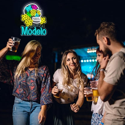 Beer Neon Sign for Wall Decor Beer Neon light for Bedroom Bar Led Business Signs Suitable for Man Cave Home Bar Pub Party Store Bistro Birthday Gift Christmas Decor Size 14.9 * 11.8In(ZYLD283)
