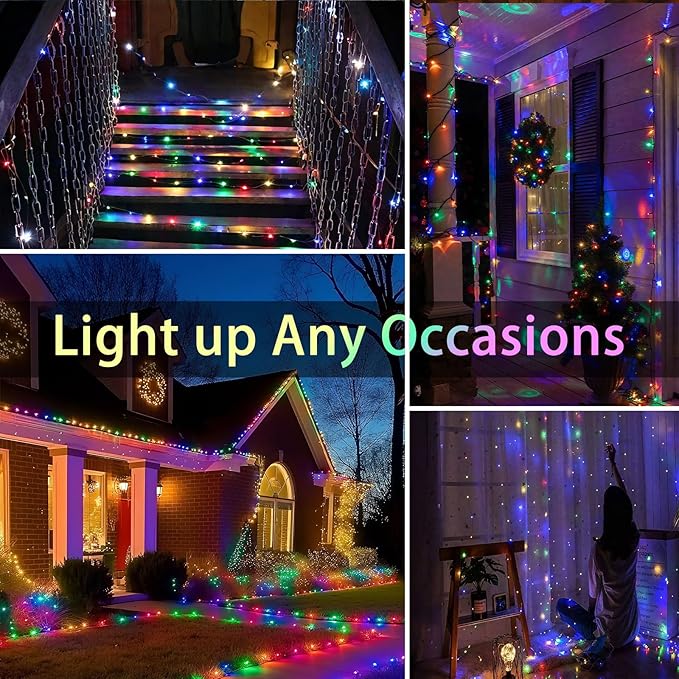 12Pack Fairy Lights Battery Operated, 7ft 20 LED 3 Modes Speed Twinkle Mini String Lights Waterproof Copper Wire Firefly Starry Lights for Mason Jars Wedding Party Christmas Decorations