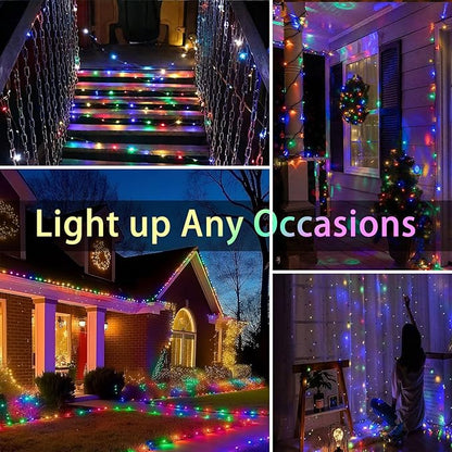 12Pack Fairy Lights Battery Operated, 7ft 20 LED 3 Modes Speed Twinkle Mini String Lights Waterproof Copper Wire Firefly Starry Lights for Mason Jars Wedding Party Christmas Decorations