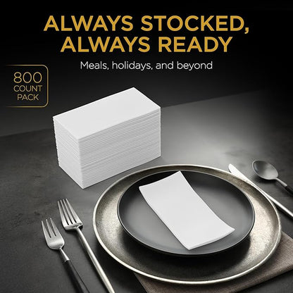 Inspire Contemporary Collection Disposable Hand Towels/Napkins (Case Of 800)