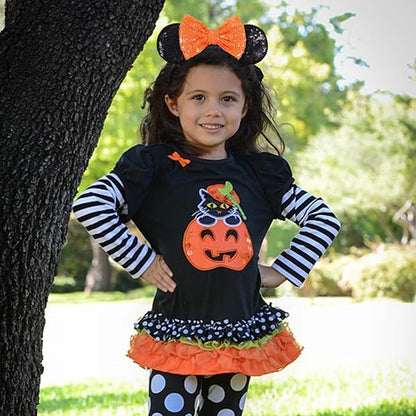 ASAHEL Mouse Ears Headbands Fashion Shiny Bows Mice Ears Halloween Parties Themed Events (Orange, Onesize)