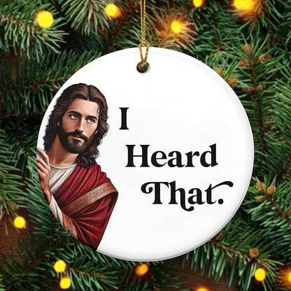 FLAGWIX Christmas Funny Gifts for Women Men - Ceramic Christmas Ornaments 2025 for Tree Decorations - White Elephant Gifts for Adult, Funny Ornament Ideas, Stocking Stuffers Gift for Men Women