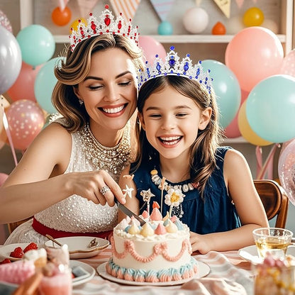 Kamirola - Queen Crown and Tiaras Princess Crown for Women and Girls Crystal Headbands for Bridal, Princess for Wedding and Party（01）