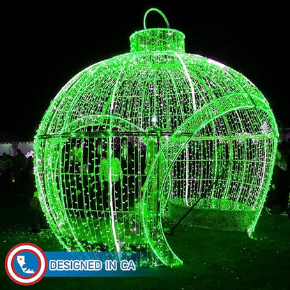 Russell Decor LED Rope Lights for Saint Patrick's Day Holiday Party Wedding Seasonal Christmas Decoration Super Bright and Flexible Lights (Green, 80ft)