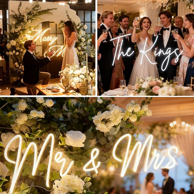 Custom Neon Signs for Wall Decor Personalized Large Pink Néon Led Light Signs Aesthetic Room Bedroom Decoration Wedding Birthday Make Your Own Kit