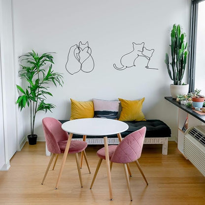 Matani Metal Dog Wall Decor | Dog & Living Room Wall Art | Minimalist Room Décor (Sleeping Labrador)