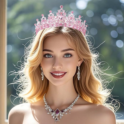 Kamirola - Queen Crown and Tiaras Princess Crown for Women and Girls Crystal Headbands for Bridal, Princess for Wedding and Party（01）