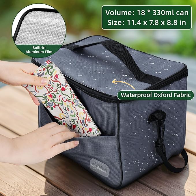 Picnic Basket for 2 with Table and Blanket, Collapsible Cooler Bag Insulated, Picnic Set for Beach Picnic Hamper Picnic Date Essentials for Outdoor Picnic Accessories Bridal Shower Gift