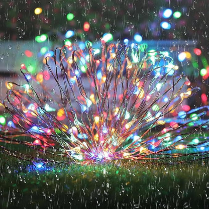 Joomer Battery String Lights, 2PACK Total 32FT 100 LED Battery Operated String Light, Twinkle Fairy Lights with Timer for Home, Garden, Store, Party, Holiday, Indoor Decor (Multicolor)